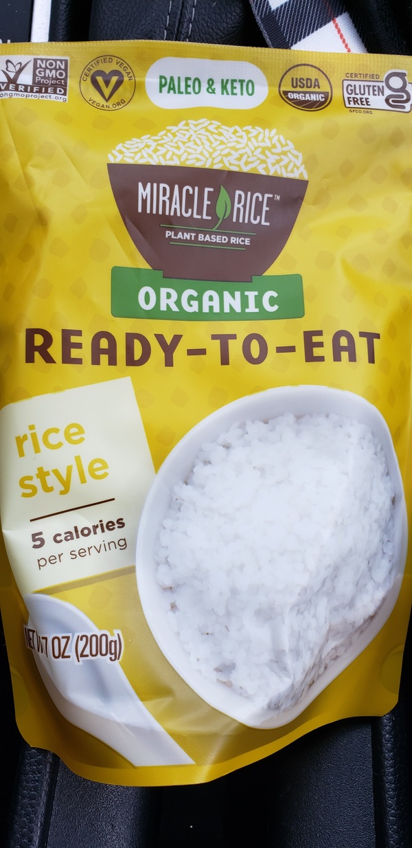 Miracle Rice Organic Ready-to-Eat Rice - Food Library - WOW Food Library