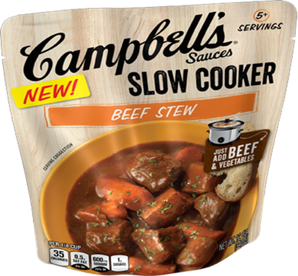 Campbell's Sauces Slow Cooker Beef Stew - Food Library - WOW Food Library