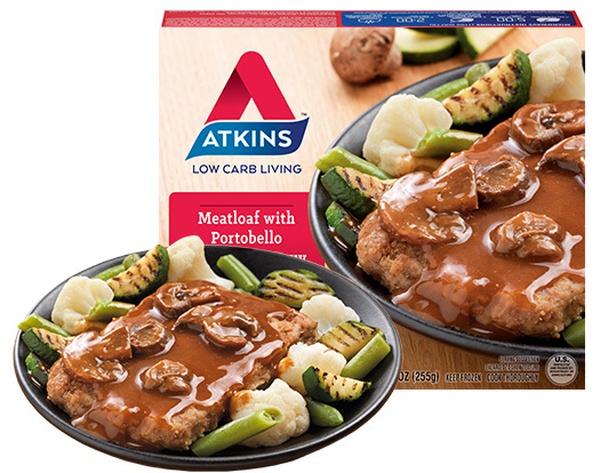 Atkins Meatloaf with Portobello Mushroom Gravy - Food Library - WOW ...