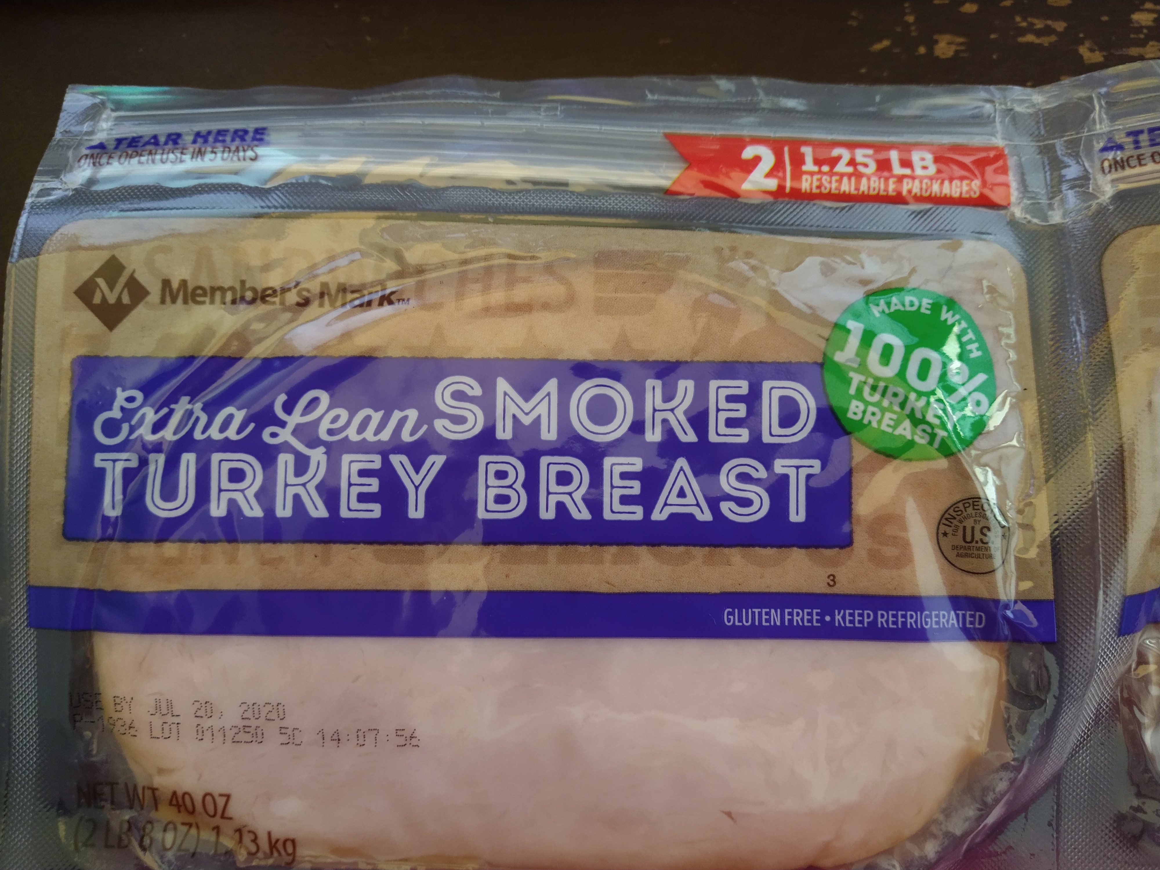 Member's Mark Extra Lean Smoked Turkey Breast Food Library WOW